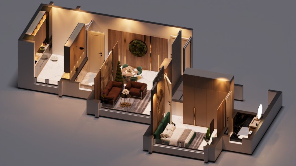 floor plans 3d view